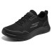 Skechers Go Walk Fle Cushioning Wear-Resistant Low-Top Running Shoes Men's Black Черный, 40