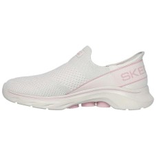 Skechers GO WALK 7 Slip-Resistant Breathable Low-Top Casual Shoes Women's Beige Pink Бежево-розовый, 39