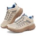 Skechers WOMEN'S GO Series Cushioning Breathable Low-Top Trail Running Running Shoes Women's Beige Blue Бежевый Синий, 37.5