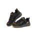 Skechers Dynamic Tread Slip-Resistant Cushioning Wear-Resistant Kids Lifestyle Shoes Black Yellow Teenagers 32