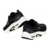 Skechers Arch Fit Cushioning, Slip Resistant, And Abrasion Resistant Low Top Running Shoes Men's Black White 43.5