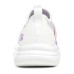 Skechers Go Fle Wear-Resistant Breathable Slip-Resistant Kids Lifestyle Shoes White Lavender Teenagers 35