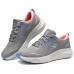 Skechers Sport Anti-Slip Wear-Resistant Low-Top Casual Running Shoes Women's Gray gray/multicolor, 36.5