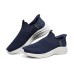 Skechers Hands Free Slip-Ins Cushioned Wear-Resistant Breathable Lightweight Low-Top Casual Shoes Men's Marine Blue Синий, 43