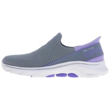 Skechers GO WALK 7 Casual Shoes Women's Low-Top Gray Purple Серый с фиолетовым, 37