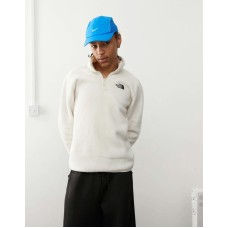 The North Face Shispare 1/4 zip logo fleece in off white exclusive to ASOS Белый, L