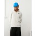 The North Face Shispare 1/4 zip logo fleece in off white exclusive to ASOS Белый, L
