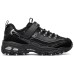 Skechers Cushioning Wear-Resistant Low-Top Kids Lifestyle Shoes All Black Kids' Черный, 27.5