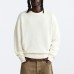 ZARA Sweaters Men White Белый, S