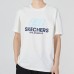 Skechers T Shirt Unisex Marshmallow White Белый, L