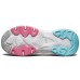 Skechers D'LITES 3.0 Wear-Resistant Mid-Top Casual Shoes Women's Gray Blue Pink 35