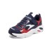 Skechers Wear-Resistant Slip-Resistant Kids Lifestyle Shoes Red Blue Kids' красный синий, 35