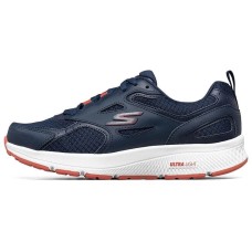 Skechers Go Run Consistent Anti-Slip Wear-Resistant Low-Top Running Shoes Women's Black Red 38
