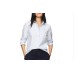 Tommy Hilfiger Regular Fit Stripe Stretch Oxford Shirt Shirt Women's Blue Синий, M