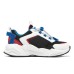 Skechers Cushioning Wear-Resistant Low-Top Kids' Running Shoes White Black Blue Teenagers Белый, 30