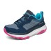 Skechers Max Cushioning Trail 'Grey Blue Pink' Women's 35