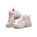 Skechers Stamina V2 Cushioning Anti-Slip And Wear-Resistant High-Top Casual Shoes Women's Nude Pink 35.5