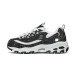 Skechers D'LITES 2.0 Baby's Breath Anti-Slip Wear-Resistant Low-Top Chunky Sneakers Women's Black White Черно-белый, 35