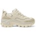 Skechers Street Anti-Slip Wear-Resistant Low-Top Chunky Sneakers Women's Ecru 37.5