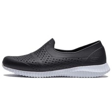 Skechers Elite Fle Abrasion Resistant Low Top Casual Shoes Men's Black 45