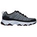 Skechers Crossbar Stilholt Cushioning Anti-Slip And Wear-Resistant Low-Top Casual Shoes Men's Black 45.5