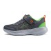 Skechers Anti Slip Wear Resistant Low Top Kids' Running Shoes Gray Green Kids' Gray Green, 28.5