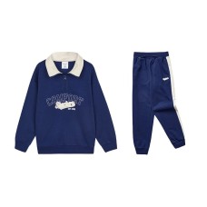 Skechers Kids Casual Sportswear Set (Medieval Blue), 130