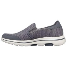 Skechers Go Walk 5 Cushioning, Breathable, Supportive, Rebound Low Top Casual Shoes Men's Gray 41