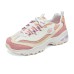 Skechers D'LITES 1.0 Anti-Slip Wear-Resistant Low-Top Chunky Sneakers Women's Coral Оранжевый, 38