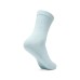 Skechers Mid Calf Socks Unisex 2 Pack 2 Pack (Baby Light Blue/Gray/043D), S