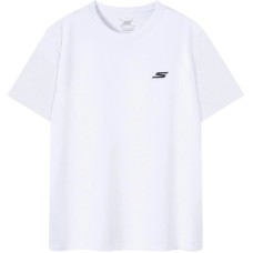 Skechers T Shirt Unisex Mist White Mist White, XL