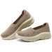 Skechers Cushioned Slip-Resistant Breathable Low-Top Casual Shoes Women's Brown Коричневый, 38