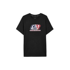 Skechers T-Shirts Unisex Carbon Black-0018, XS