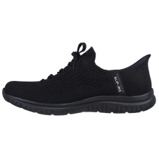 Skechers Anti-Slip Wear-Resistant Breathable Support Low-Top Casual Shoes Women's Black Черный, 36