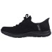 Skechers Anti-Slip Wear-Resistant Breathable Support Low-Top Casual Shoes Women's Black Черный, 36