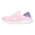 Skechers Foamies Slip-Resistant Cushioning Kids Lifestyle Shoes Pink Purple Teenagers 28.5