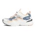Skechers Girls Durable Breathable Kids Lifestyle Shoes White Gray Blue Kids' White Gray Blue, 32