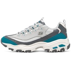 Skechers D'lites 1.0 Sneakers 'Beige Grey Blue' 39