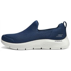 Skechers Cushioned Wear-Resistant Breathable Lightweight Low-Top Casual Shoes Men's Blue White Синий, 43