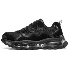 Skechers Uno Anti-Slip Wear-Resistant Low-Top Casual Shoes Men's Black Черный, 39.5