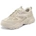 Skechers DLITES Wear-Resistant Low-Top Chunky Sneakers Men's Sand Yellow Песочно-желтый, 41.5