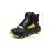 Skechers I-Conik Abrasion-Resistant Kids Lifestyle Shoes Black Yellow Teenagers 32
