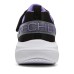 Skechers GO RUN Elevate Anti-Slip And Wear-Resistant Breathable Low-Top Kids' Running Shoes Black Purple Teenagers Черно-фиолетовый, 28.5