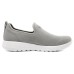 Skechers GO WALK Ma Anti-Slip And Wear-Resistant Breathable Low-Top Casual Shoes Men's Charcoal Gray 44.5