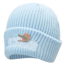 Skechers Knitted Fabric Beanies Unisex Blue OS, Blue