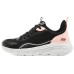 Skechers Bob's Sport Cushioning, Slip Resistant, Abrasion Resistant, Breathable Low Top Casual Shoes Women's Black Pink 35.5