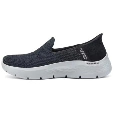 Skechers WOMEN'S GO WALK Slip-Resistant Breathable Low-Top Casual Shoes Women's Black Черный, 37.5