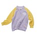 Dickies Kids Baseball Jerseys Light purple * yellow, 150