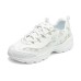 Skechers Flower Sea Bear Cushioning Breathable Low-Top Chunky Sneakers Women's Kikyo Green Lisianthus Green, 37