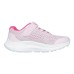 Skechers Kids Slip Resistant, Abrasion Resistant, Lightweight Low Top Kids' Running Shoes Light Pink Kids' Light pink/Hot pink, 37